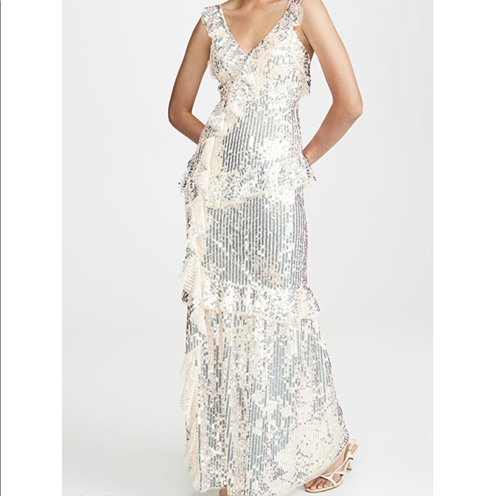 Needle and thread Scarlett sequin gown